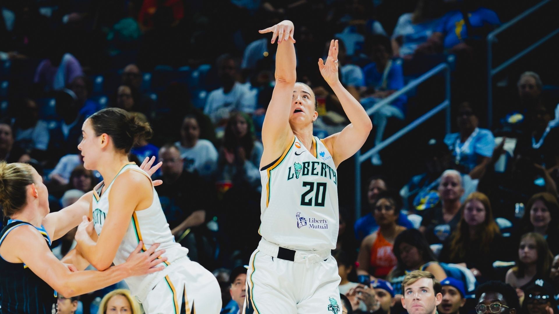 Liberty Drop Matchup to Sky, 93-85, Despite Ionescu’s Double-Double